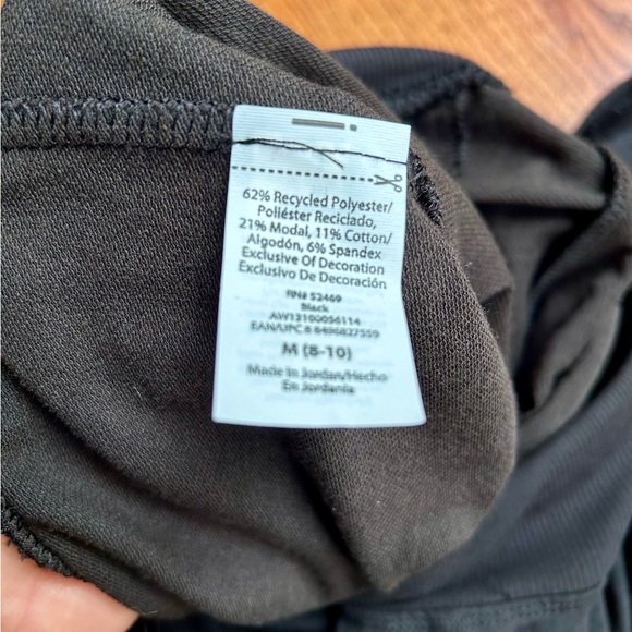 Athletic Works Unisex Black Shorts - Picture 6 of 7